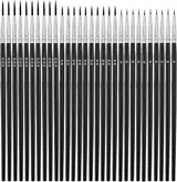 Anezus Tiny Detail Paint Brushes 30 Pcs Fine Paint Brushes Set with 3 Si...