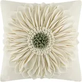 3D Sunflower Handmade Throw Pillow Covers Decorative Floral Pillowcases ...