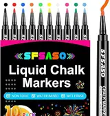 Liquid Chalk Markers for Acrylic Fridge Calendar Planning Board, Clear G...