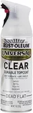 Rust-Oleum 302151 Universal All Surface Clear Topcoat Spray, 11 oz, Dead...