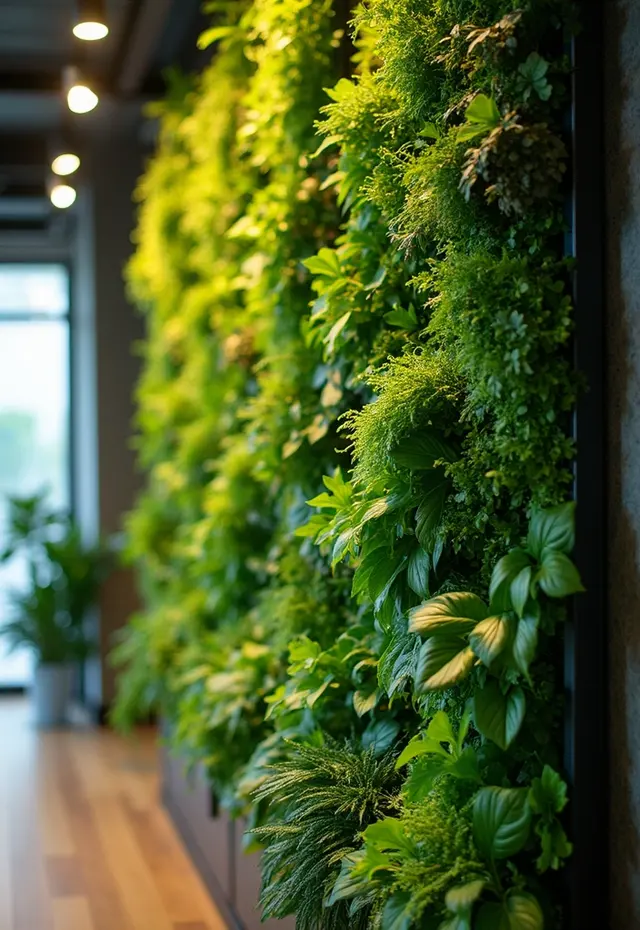 12 Cozy Indoor Winter Garden Ideas to Brighten Your Home - 3. Indoor Vertical Garden