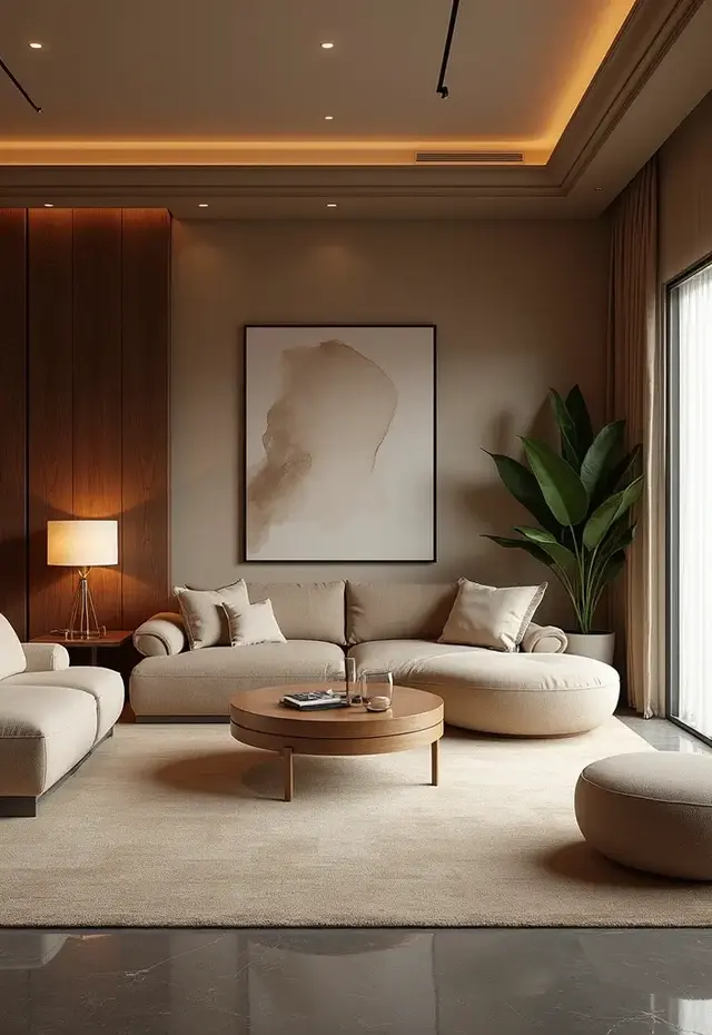 25 Luxurious Living Room Trends for 2026 That'll Make Your Friends Jealous (#18 Will Blow Your Mind!) - 24. Comfort Meets Aesthetic