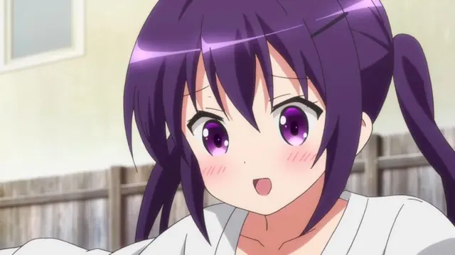 rize tedeza is the order a rabbit anime girls with purple hair