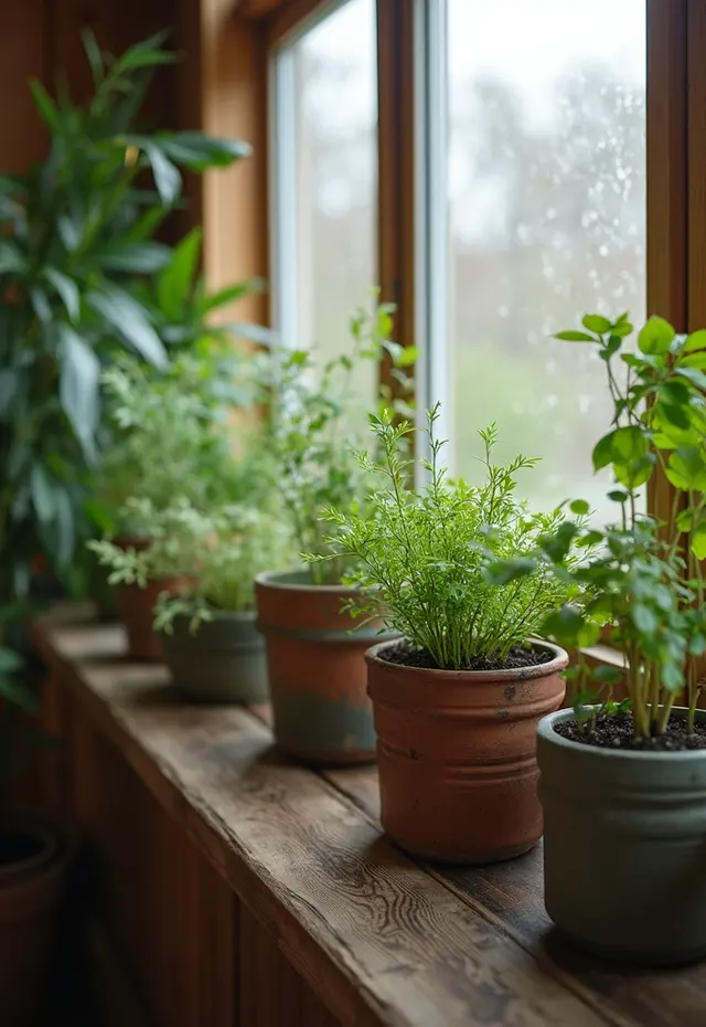 12 Cozy Indoor Winter Garden Ideas to Brighten Your Home - 12. Eco-Friendly Indoor Garden