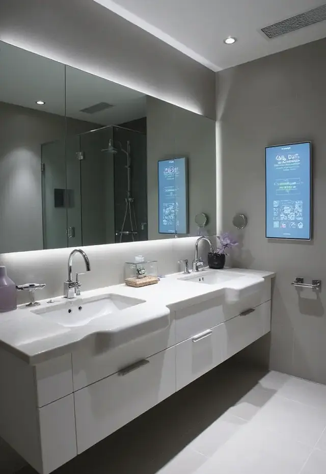 13 Spa-Like Bathroom Trends for 2026 That Will Turn Your Home into a Retreat (Don’t Miss #12!) - 9. Smart Technology