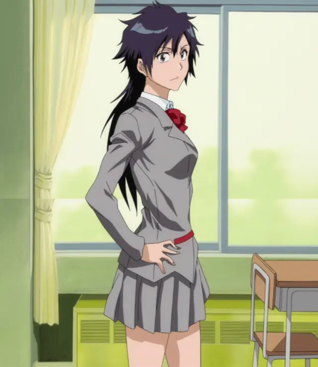 tatsuki arisawa bleach anime girls with purple hair