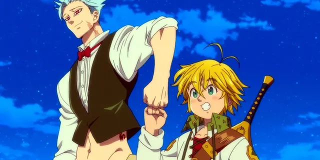 meliodas and ban the seven deadly sins best anime duos