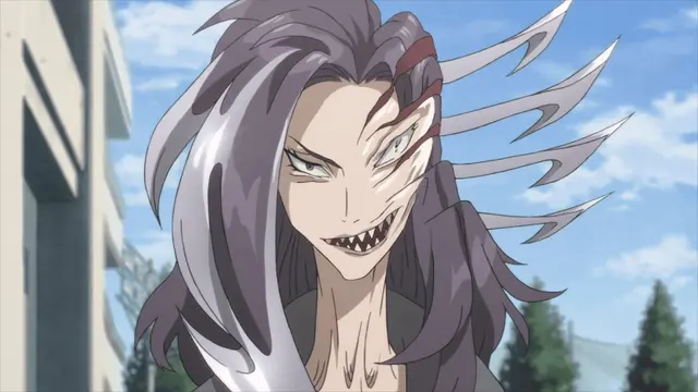 reiko tamura parasyte the maxim anime girls with purple hair