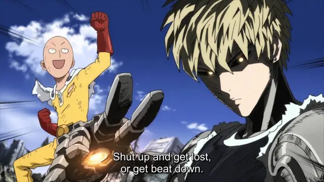 saitama genos one punch man best anime duos