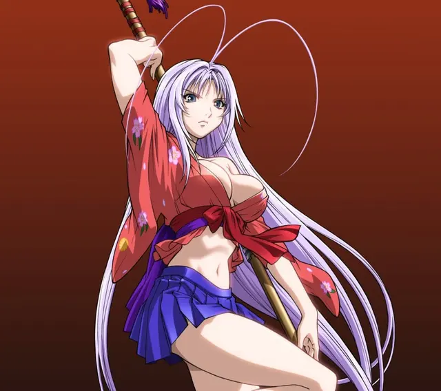 maya natsume tenjou tenge anime girls with purple hair