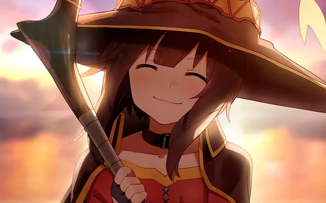 megumin(konosuba) 36 cute anime characters