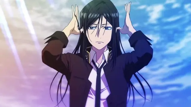 kurou yatogami anime boys with long hair