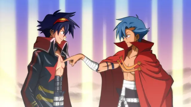 kamina and simon tengen toppa gurren lagann best anime duos