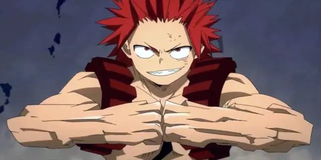 eijiro kirishima hottest male anime of all time