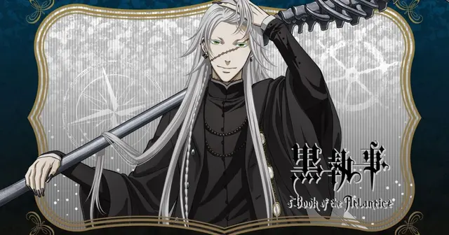 undertaker black butler anime boys with long hair
