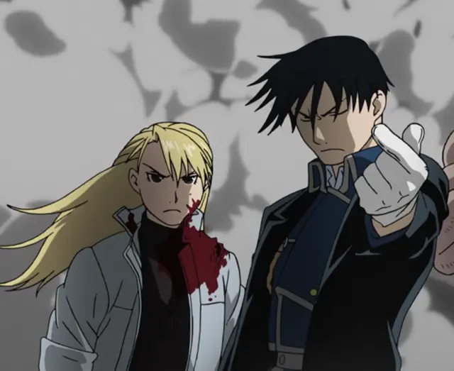mustang hawkeye fullmetal alchemist