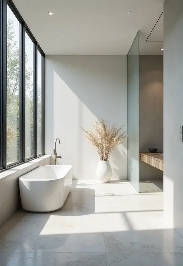 13 Spa-Like Bathroom Trends for 2026 That Will Turn Your Home into a Retreat (Don’t Miss #12!) - 11. Open Spaces
