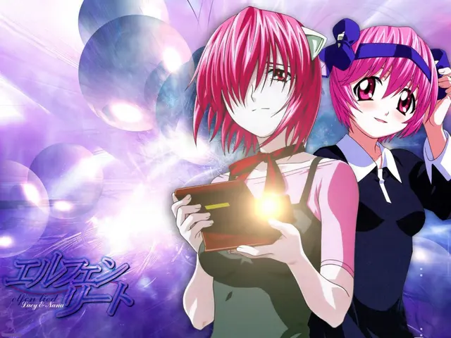 nana lucy elfen lied anime girls with purple hair
