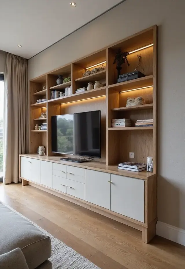 25 Luxurious Living Room Trends for 2026 That'll Make Your Friends Jealous (#18 Will Blow Your Mind!) - 16. Innovative Storage Solutions