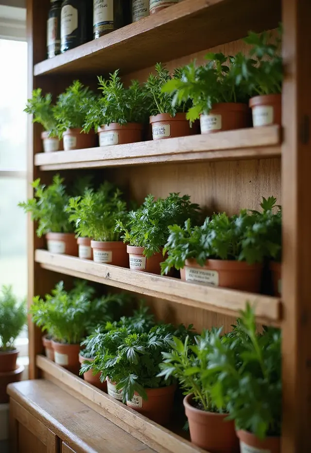 19 DIY Pantry Ideas That Are Budget-Friendly and Stylish - 13. Herb and Spice Garden