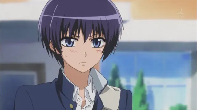 aoi hyoudou class president is a maid best anime traps