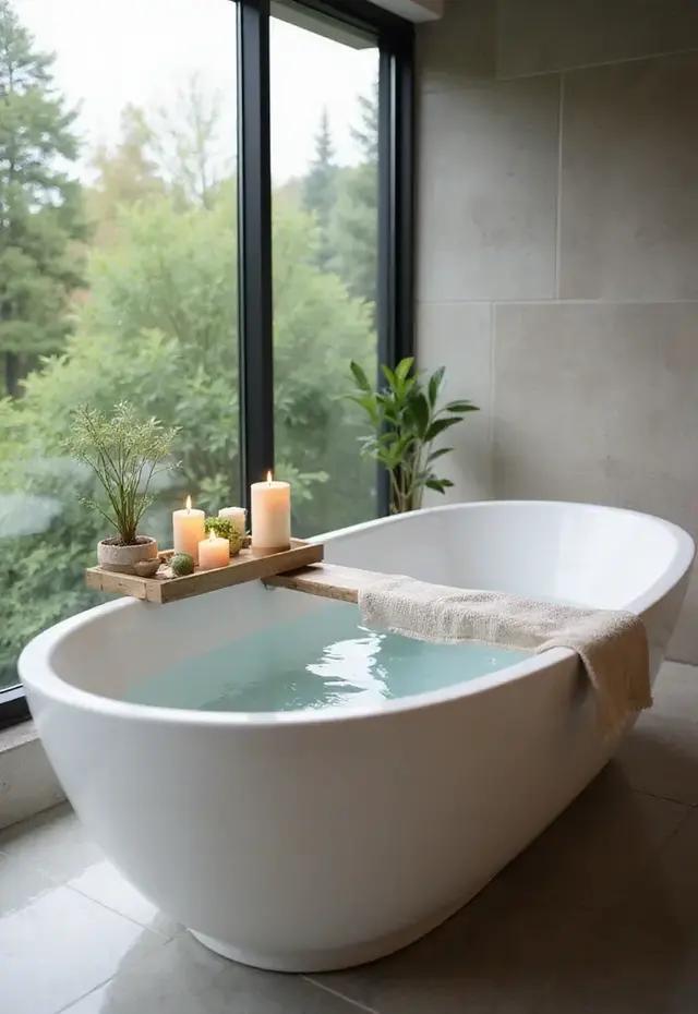 13 Spa-Like Bathroom Trends for 2026 That Will Turn Your Home into a Retreat (Don’t Miss #12!) - 4. Soaking Tubs