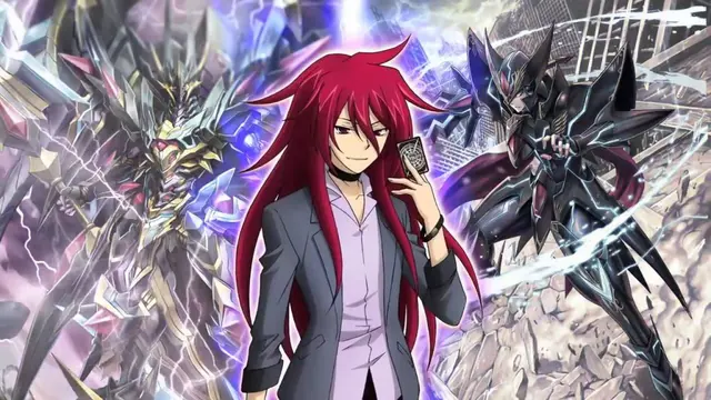 ren suzugamori cardfight vanguard anime boys with long hair