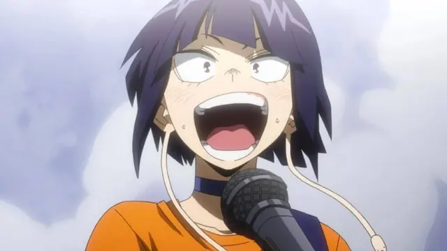 jirou kyouka my hero academia anime girls with purple hair