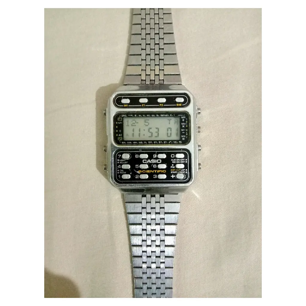 The calculator watch