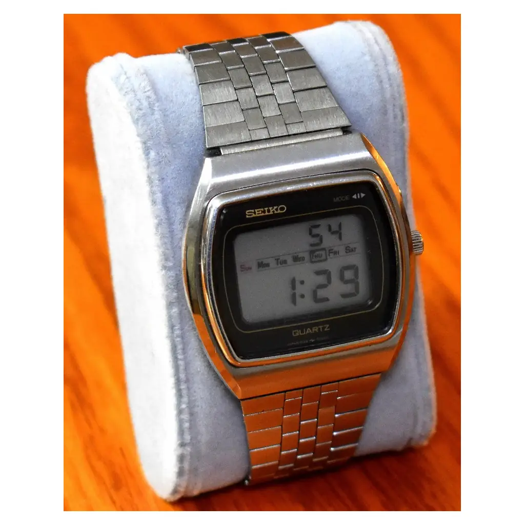 The digital Seiko watch