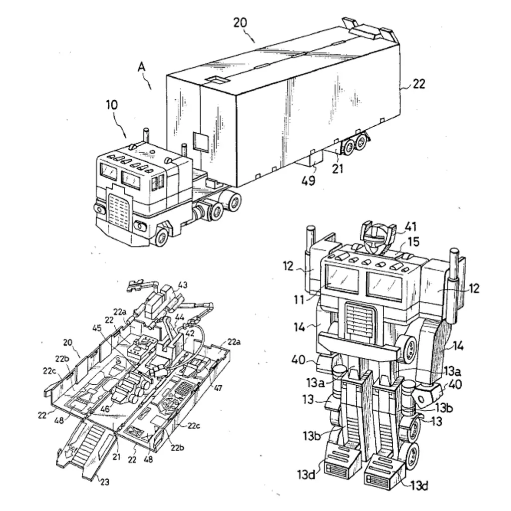 Transformers and the changing toy