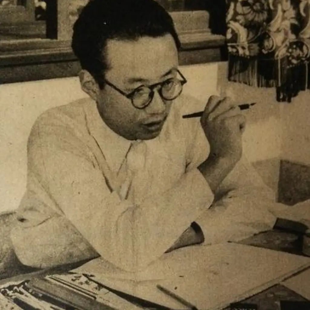 Osamu Tezuka, creator of Astro Boy and the manga behind Kimba the White Lion