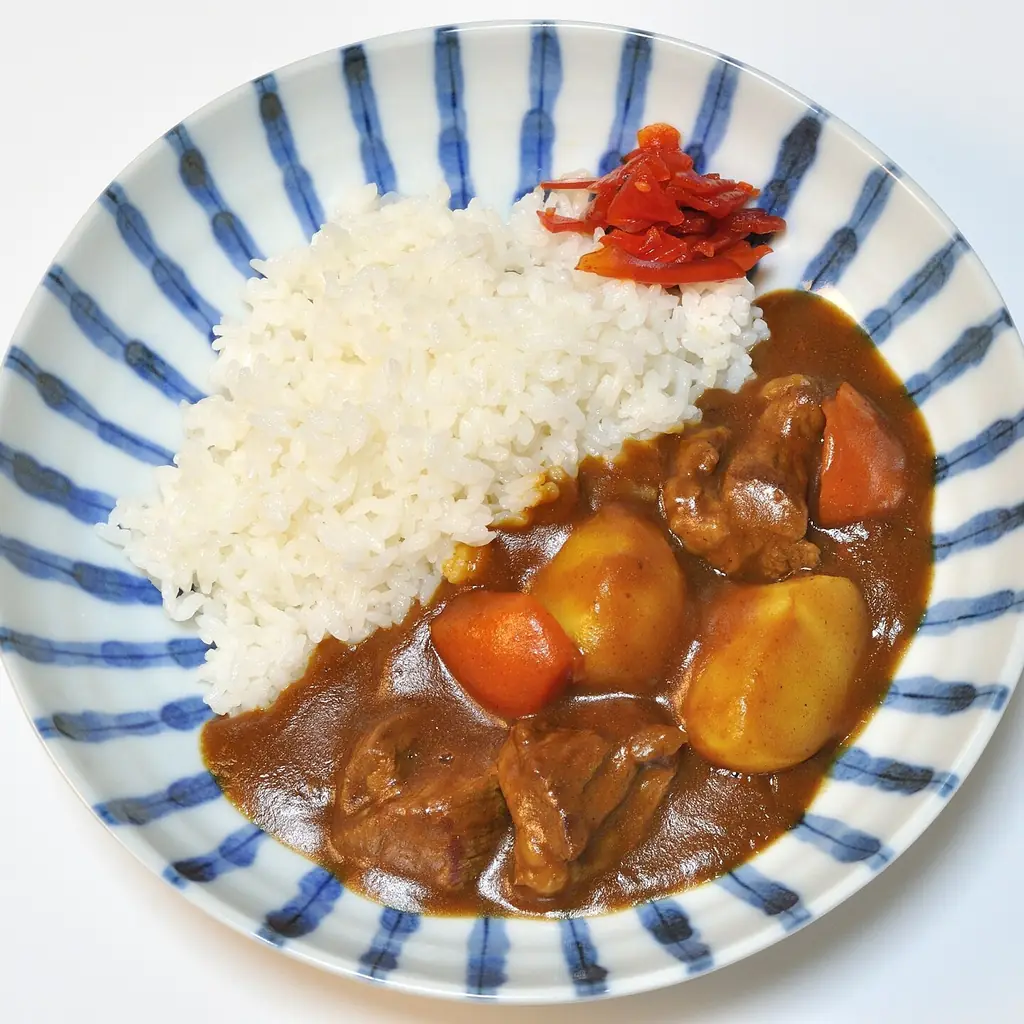 Curry rice that children would eat
