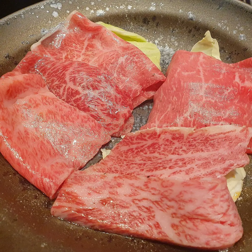 Yakiniku shared with other people