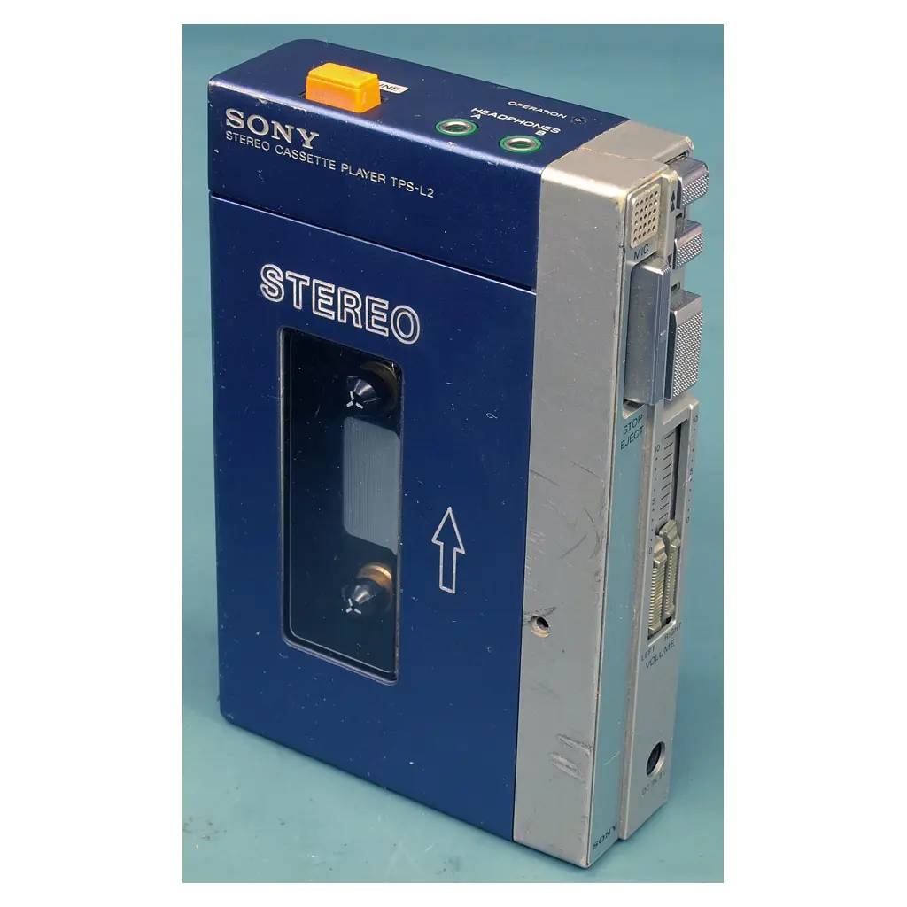 Original Sony TPS-L2 Walkman, introduced in 1979.