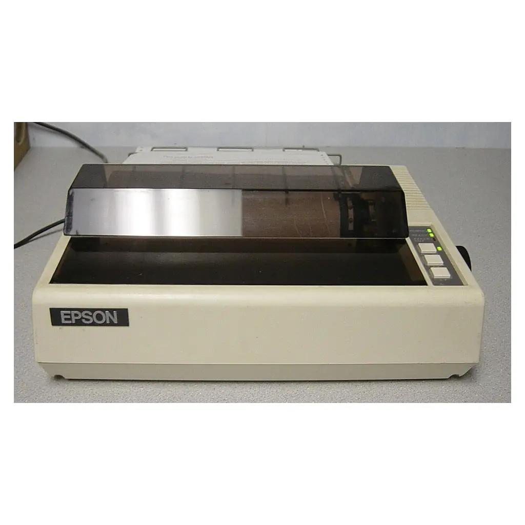Epson MX-80 dot-matrix printer.