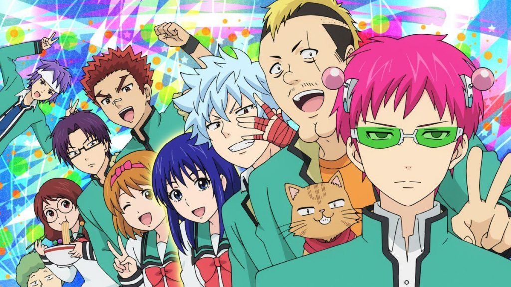 the disastrous life of saiki k best anime like one punch man