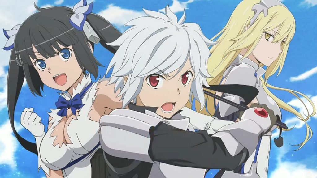 is it wrong to try to pick up girls in a dungeon best anime like sword art online