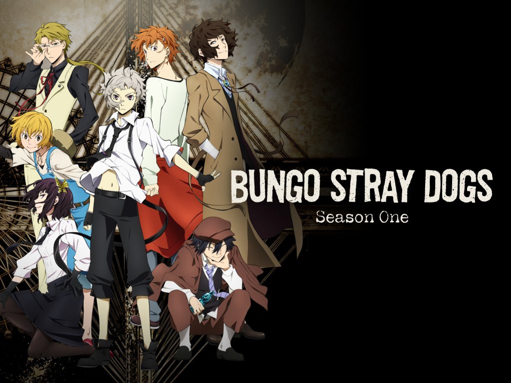 bungo stray dogs best animes by bones studio