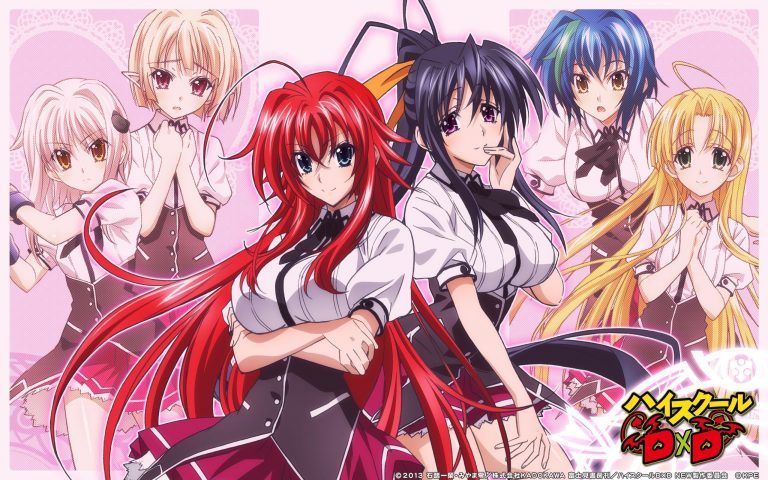 highschool dxd best fan service anime of all time 2