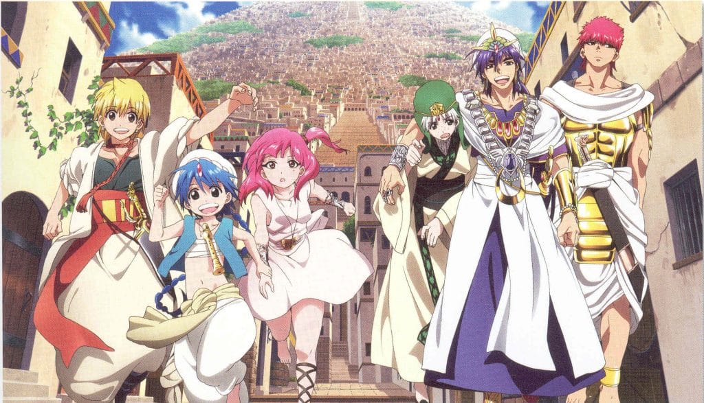 magi the labyrinth of magic how to watch magi anime in order