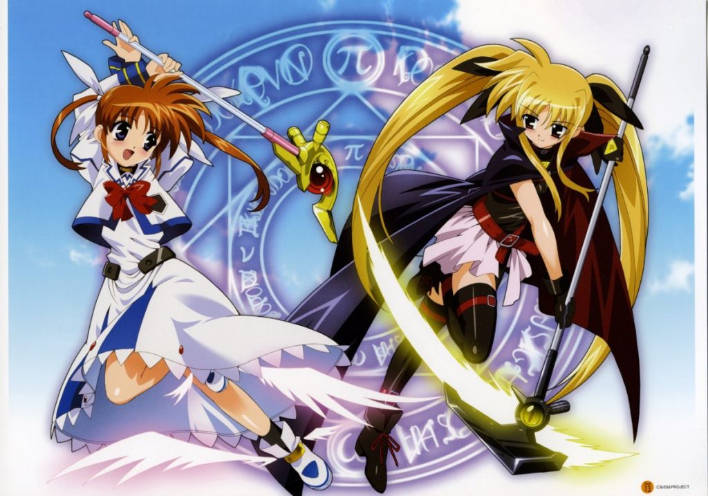 magical girl lyrical nanoha 2004 20 of the best magical girl anime that will spellbind you