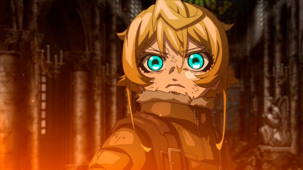 saga of tanya the evil best anime like rising of the shield hero