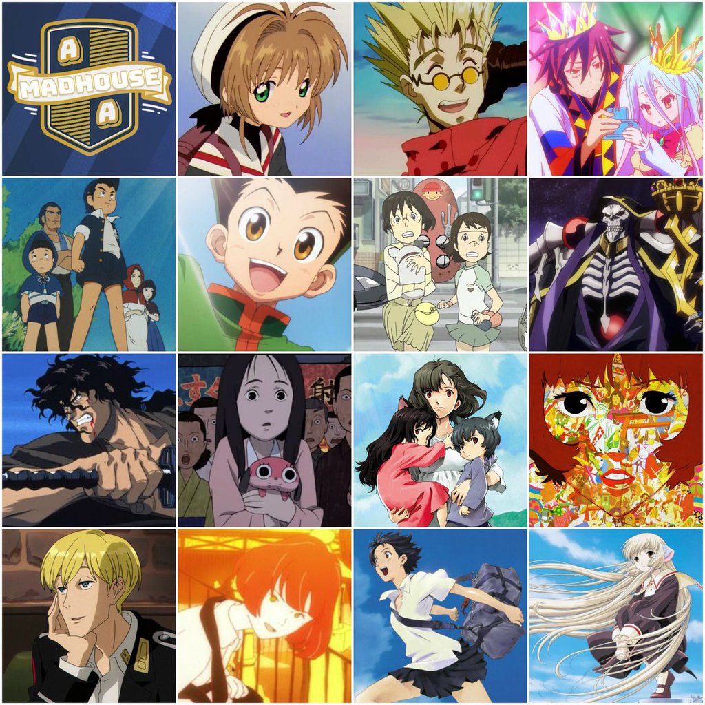 Top 30 Animes By Madhouse Studio: According To My Anime List - Caffeine  Anime