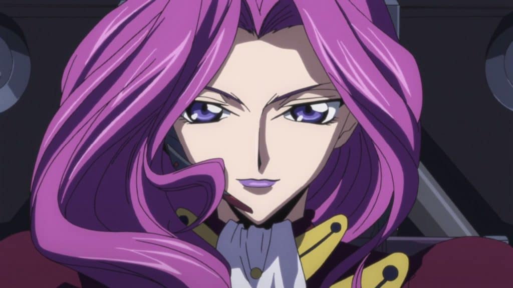 cornelia li britannia code geass anime girls with purple hair