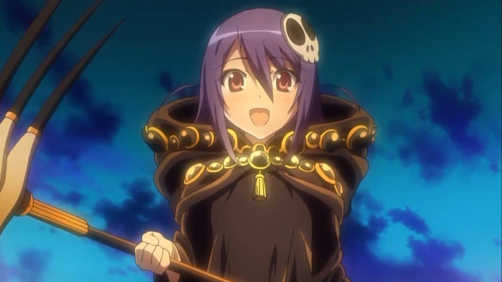 haqua du lot herminium the world god only knows anime girls with purple hair