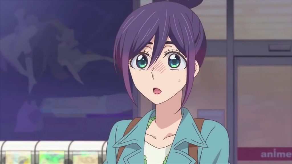 kae serinuma kiss him not me anime girls with purple hair