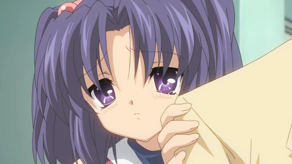kotomi ichinose clannad anime girls with purple hair