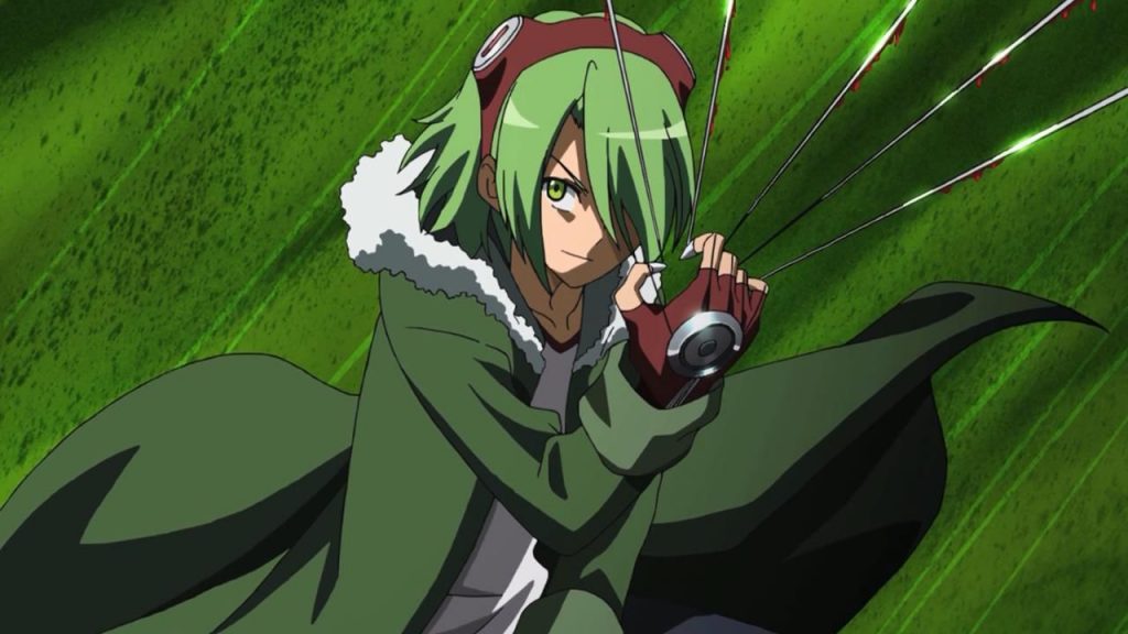 lubbock akame ga kill anime characters with green hair
