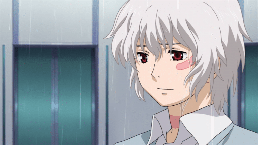 shion sion no. 6 anime characters with white hair